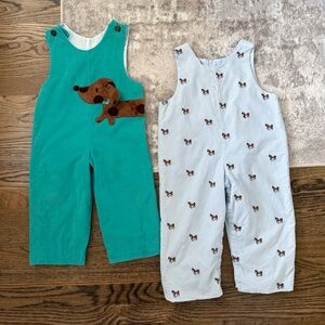 Toddler Boy Jon Jon Overalls Bundle